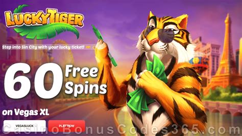 Lucky Tiger Casino Bonus Codes: 60 Free Spins No .